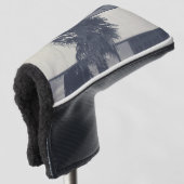Palmenbaum in der Stadt Golf Headcover (3/4 Vorderseite)