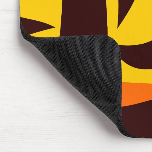 Palmenbaum mit Wasser Mousepad (Ecke)