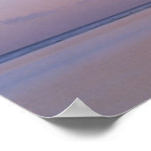 Palmenbaum, Morgen Poster (Ecke)