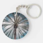 Palmenbaum Schlüsselanhänger (Rückseite)