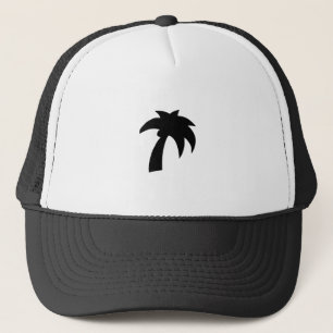 Palmenbaum-Silhouette Truckerkappe