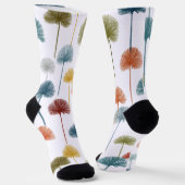 Palmenbaum-Socken Crew-Socken für Männer oder Frau Socken (Gewinkelt)
