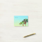 Palmenbaum - Sonderposten Post-it Klebezettel (Auf Schreibtisch)