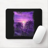 Palmenbaum Strand Tropischer Sommerurlaub Mousepad (Mit Mouse)