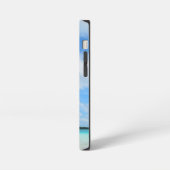 Palmenbaum Strandtelefon iPhone Hülle (Linke Seite)