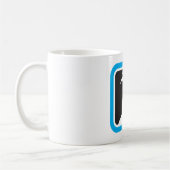 Palmenbaum-Symbol Kaffeetasse (Links)