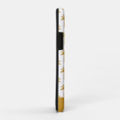 Palmenbaum tropischen Sommer botanischer Senf mode Case-Mate iPhone Hülle (Hinten/Rechts)