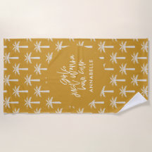 Palmenbaum tropischen Sommer botanischer Senf mode