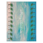 Palmenbaum Weihnachtstisch tropisch Tischdecke (Vorderseite)