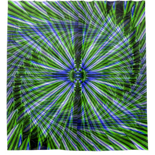 Palmenbaum wirbeln..... duschvorhang (Vorderseite)