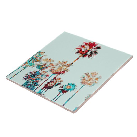 Palmenbaumdesign 243 fliese (Seite)