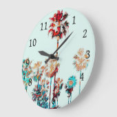 Palmenbaumdesign 243 große wanduhr (Winkel)