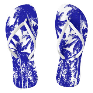 Palmenbaumdesign Badesandalen