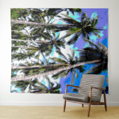 Palmenbaumdesign wirkt positiv wandteppich (Beispiel (Horizontal))
