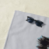 Palmenbäume Ozean Strandtuch (Beispiel)