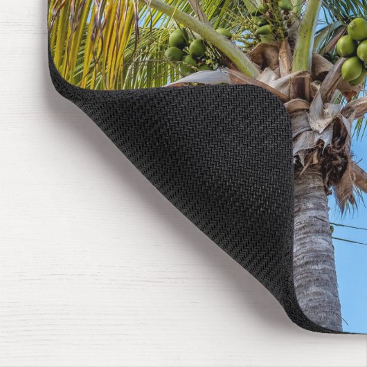 Palmenbäume schweben mousepad (Ecke)