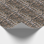 Palmenbaumrinde geschenkpapier (Ecke)