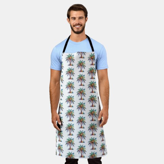 PalmenbaumSchürze Schürze (Getragen)
