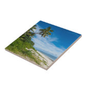 Palmenbestandene Kolovai-Strand Fliese (Seite)