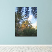 Palmenbild Leinwanddruck (Insitu (Holzboden))