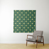 Palmenblatt: Art Deko Muster. Wandteppich (Beispiel (Horizontal))
