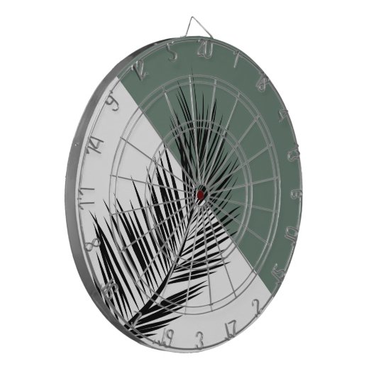 Palmenblatt Dartscheibe (Vorderseite Links)