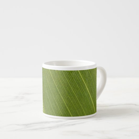 Palmenblatt Espressotasse (Vorderseite Rechts)