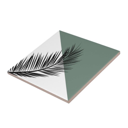 Palmenblatt Fliese (Seite)