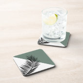 Palmenblatt Getränkeuntersetzer (Rechte Seite)