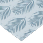 Palmenblatt Hellblau Tischdecke (Schrägansicht)