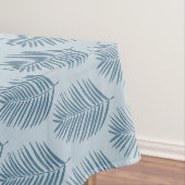 Palmenblatt Hellblau Tischdecke (Beispiel)