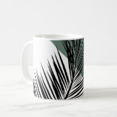 Palmenblatt Kaffeetasse (Vorderseite Links)