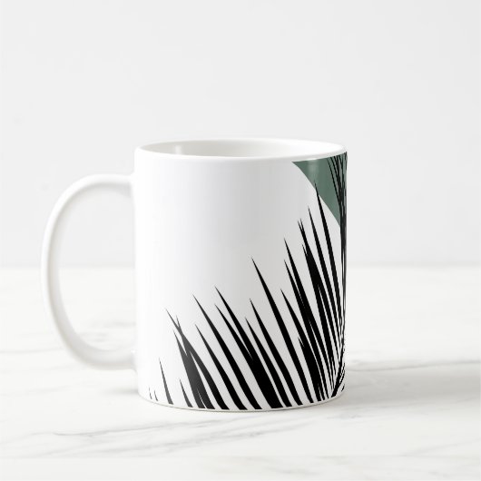 Palmenblatt Kaffeetasse (Links)