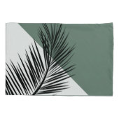 Palmenblatt Kissenbezug (Rückseite)