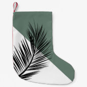 Palmenblatt Kleiner Weihnachtsstrumpf (Vorderseite)