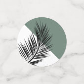 Palmenblatt Konfetti (Klein Vorderseite)