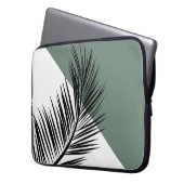 Palmenblatt Laptopschutzhülle (Vorderseite Links)