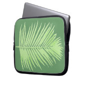 Palmenblatt Laptopschutzhülle (Vorderseite Links)