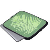 Palmenblatt Laptopschutzhülle (Vorne Knopf)
