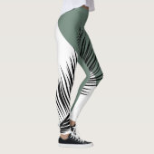 Palmenblatt Leggings (Rechts)