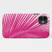 Palmenblatt - Magentrosa Case-Mate iPhone Hülle (Rückseite (Horizontal))