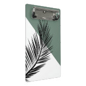 Palmenblatt Mini Klemmbrett (Schrägansicht)