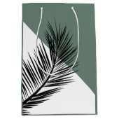 Palmenblatt Mittlere Geschenktüte (Vorderseite)