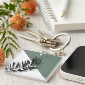 Palmenblatt Schlüsselanhänger (Vorderseite rechts)