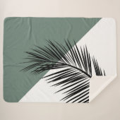 Palmenblatt Sherpadecke (Vorderseite (Horizontal))
