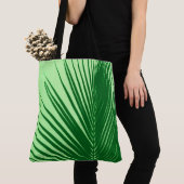 Palmenblatt - Smaragd und Limettengrün Tasche (Von Nahem)