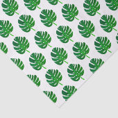 Palmenblatt Tropical Monstera Seidenpapier (Ausschnitt)