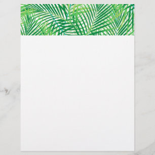 Palmenblätter Flyer