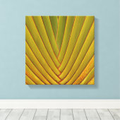 Palmenblätter Leinwanddruck (Insitu (Holzboden))