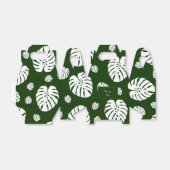 Palmenblätter-Muster Geschenkschachtel (Ungefaltet)